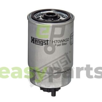 Фільтр паливний Fiat/Iveco 2.5D/2.8D/TD HENGST FILTER H70WK02