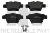 Колодки гальмівні зад. Citroen C4 1.4/2.0 16V 1.6/2.0 HDI 04- 221954