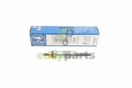 Свічка розжарювання Fiat Ducato 2.5D 94-02 (M12x1.25) 11V BOSCH 0 250 202 001