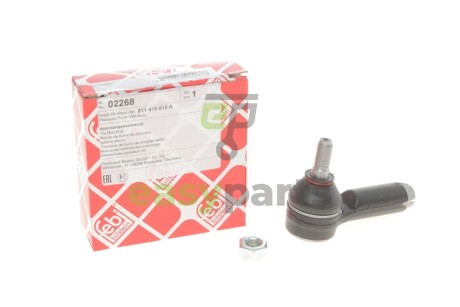 Наконечник тяги рульової VW Passat 1.3-2.2 TD/D 80-88 FEBI BILSTEIN 02268