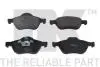 Колодки гальм.перед. Renault Megane II(всi моделi) дiск 15" 223948