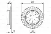 Гальмівні диски Opel Agila. Suzuki Ignis II 1.0-1.5 05.00- BOSCH 0 986 479 790 (фото 1)