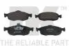 Гальмівні колодки дискові перед. Ford Mondeo 1.6-2.0 93-00 222534