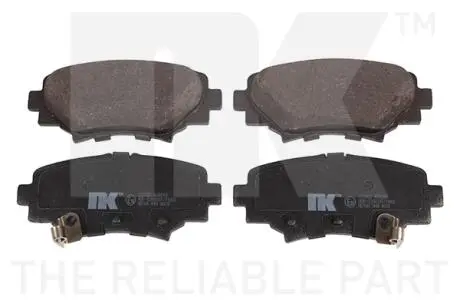 Гальмівнi колодки дисковi зад. Mazda 3 1.5/2.0/2.2D 09.13- NK 223262