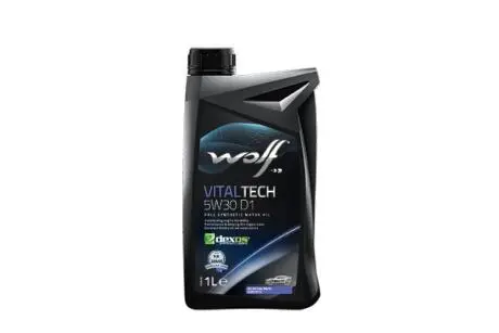 Моторне масло Vitaltech D1 5W - 30 синтетичне 1 л Wolf 8332241 (фото 1)