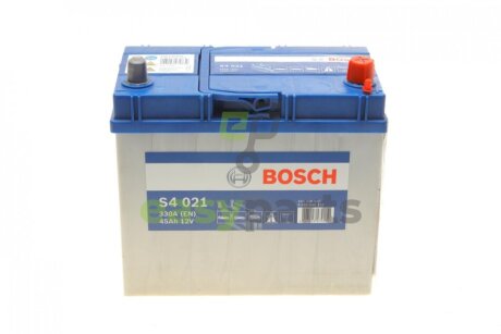 Акумуляторна батарея 45Ah/330A (238x129x227/+R) S4 Азія BOSCH 0 092 S40 210