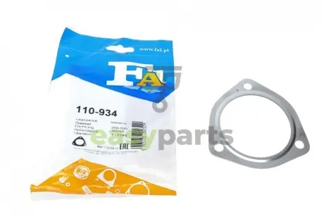 Прокладка труби вихлопної VW T4 1.9 TD / 2.4 D / 2.5 TDI 95-03 Fischer Automotive One (FA1) 110-934