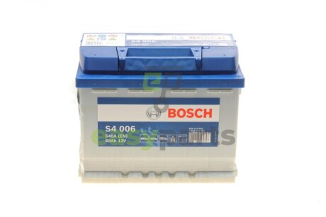 Акумуляторна батарея 60Ah/540A (242x175x190/+L/B13) S4 BOSCH 0 092 S40 060