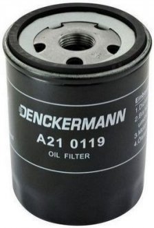 Фільтр масляний Opel Agila 1.0 12V, 1.2 16V 00.09- +ABS Denckermann A210119 (фото 1)