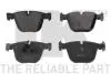 Гальмівні колодки зад. BMW 5 GRAN TURISMO (F07), 7 (F01, F02, F03, F04) 2.0D-6.0 02.08-02.17 NK 221548 (фото 1)