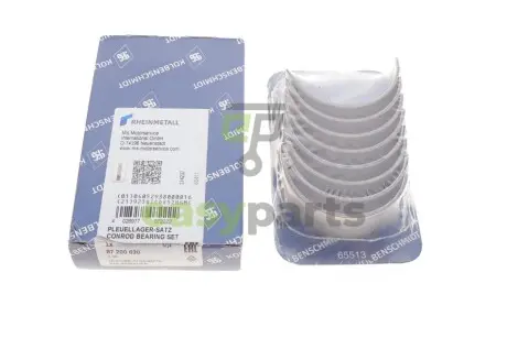 Вкладиші шатунні VW Caddy I/II 1.6/1.8 -97/T4/T5 2.0 90-15 (+0.50) KOLBENSCHMIDT 87 200 620