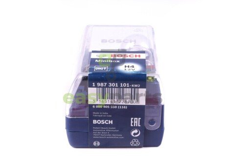 Комплект лампочок H4 12V (MiniBox) BOSCH 1 987 301 101