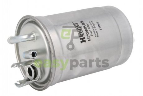 Фильтр топливный VW 1,6 / 1,9 D / TD / TDI 87 - (с подогревом) HENGST FILTER H70WK05