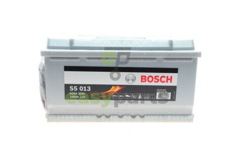 Акумуляторна батарея 100Ah/830A (353x175x190/+R/B13) BOSCH 0 092 S50 130