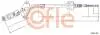 Трос зчеплення Fiat Fiorino Benz.-Diesel 94- 660/310 COFLE 1252.33 (фото 1)