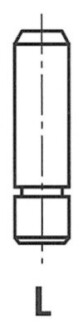 Направляющая клапана IN/EX Psa XUD7/XUD9 50X8.02X14. FRECCIA G3234