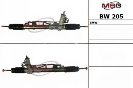 Рульова рейка з ГУР Нова BMW 3 E-46 1998-2005 MSG BW 205