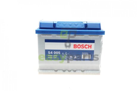 Акумуляторна батарея 60Ah/540A (242x175x190/+R/B13) BOSCH 0 092 S40 050