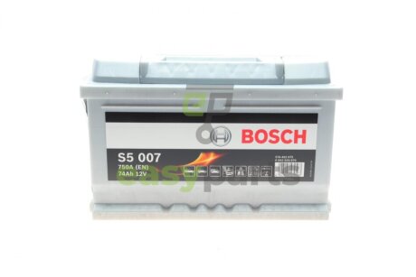 Акумуляторна батарея 74Ah/750A (278x175x175/+R/B13) BOSCH 0 092 S50 070