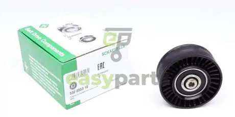 Ролик генератора BMW 3 (E90) 04-11 (паразитний) (70х26), M47/M57/N47/M47 INA 532 0553 10