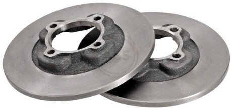 Тормозной диск перед. Mazda 323 II (227 mm * 11mm) A.B.S. 15553