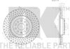 Диск гальмівний передній Skoda Octavia 2.0TDI 13- NK 2047141 (фото 3)