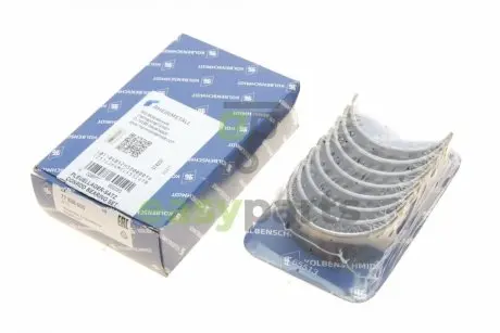 Вкладиші шатунні STD RENAULT KANGOO 1.6 01-, LOGAN 1.6 07-, MEGANE 1.4/1.6 95- (K4M, K7M) KOLBENSCHMIDT 77 838 600