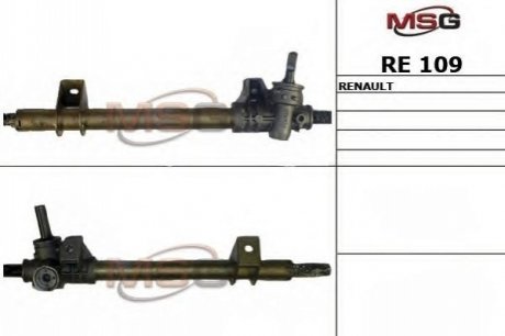 Кермова рейка без Г/П Renault Clio 1.2-1.8 93-95 MSG RE 109