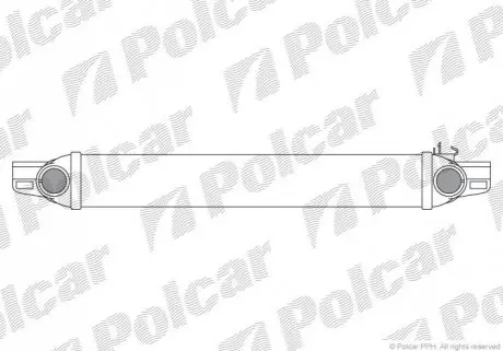 Інтерекулер Citroen Nemo 1.3 JTD/1.4 HDI 04.08- Polcar 2391J8-1