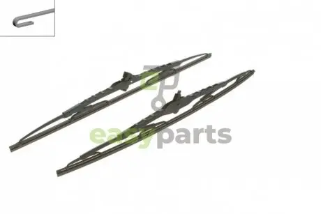 Щітки склоочисника Standart 530/550mm Audi A4 96- BOSCH 3 397 001 682