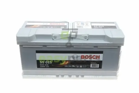 Акумуляторна батарея 110Ah/920A (393x175x190/+R/B13) S5 BOSCH 0 092 S50 150