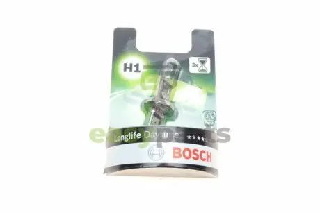 Автолампа H1 12V 55W P14.5s Longlife Daytime (галоген) BOSCH 1 987 301 051