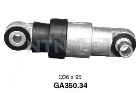 Ам-тор натяжника паска Bmw 3,5,7-series 90-00 SNR NTN GA350.34 (фото 1)