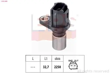 Датчик положення р/вала Toyota Yaris 1.3 02- EPS 1.953.486