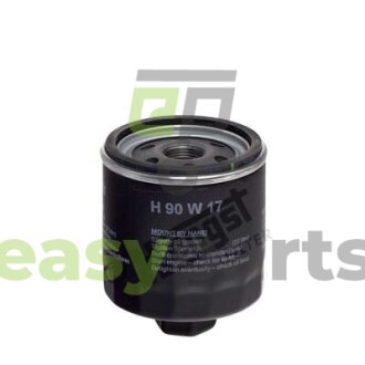 Фільтр масляний VW Caddy II/Golf IV/V/Seat Leon 1.4/1.6i 85- HENGST FILTER H90W17