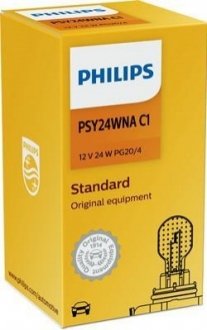 Лампа 12V PSY24W 24W PG20/4 orange C1шт PHILIPS 12188 NA C1 (фото 1)