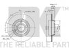 Диск тормозной задний (280x12) VW T4 96- NK 204767 (фото 3)