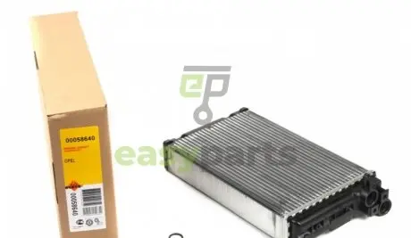 Радіатор пічки Opel Omega A/Senator B 1.8-3.0 -94 NRF 58640