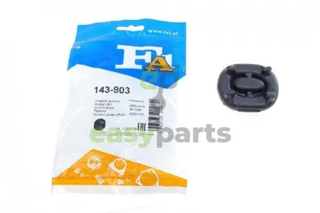 Гумова підвіска глушника DB 124/126 Fischer Automotive One (FA1) 143-903