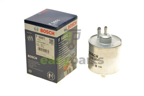 Фільтр паливний MB A-class (W168)/Vaneo (414) 1.4-2.1 97-05 (бензин) BOSCH 0 450 915 001