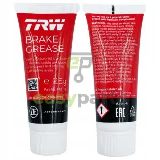 Змазка для гальмівної системи Brake grease 25г TRW PFG110