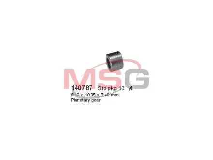 Втулка стартера 10x6,1x7,45 TOYOTA/LAND ROVER/HYUNDAI Freelander/i20 "1,4-1,8 "98-15 - CARGO 140787