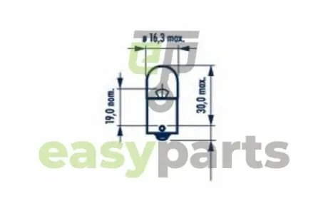 Лампа R5W 24V 5W BA15s NARVA 17181