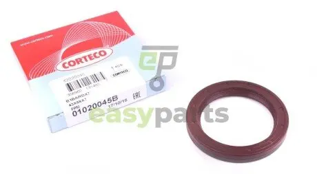 Сальник колінвалу (передній) Honda Accord/ Civic/ CR-V 1.8-2.4 i 03- (43x58x7) CORTECO 01020045B