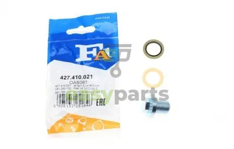 Болт зливу оливи + шайба Ford Transit -06 (M14x1,5) Fischer Automotive One (FA1) 427.410.021