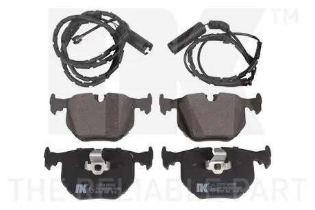 Гальмівні колодки дискові зад. BMW 3 (E46), 7 (E38), X3 (E83), X5 (E53), Z4 (E85), Z4 (E86) Land Rover Range Rover III 2.0-5.4 10.94- NK 221518
