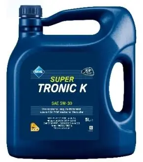 Олива двигуна 5L SuperTronic K 5W30 (ACEA C3 API SN BMW LL-04 VW 504 00/507 00 MB 229.51 Porsche C30) ARAL 15DBCF