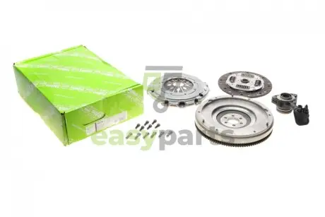 Демпфер (глухий) + комплект зчеплення Ford Focus 1.6 TDCi 03-12 Valeo 845189