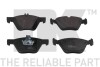 К-кт колодок перед. Mercedes E-Series (W211)/SLK-Series (W170)/CLK-Series (W208)/E-Series (W210)/Chrysler Crossfire (95-09) 223331