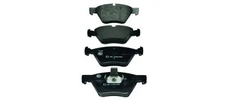 К-кт колодок перед. Mercedes E-Series (W211)/SLK-Series (W170)/CLK-Series (W208)/E-Series (W210)/Chrysler Crossfire (95-09) HELLA 8DB 355 007-861